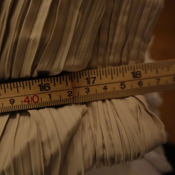 Daniel Lipszyc Paris Pleated Coat Made in France - Picture 15 of 15